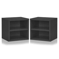 Connect Shelf Cube Set of 2 - Black (pre-order ships 7/8)