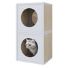 Cat Cube Scratcher Set of 2 - White (pre-order ships 6/24)