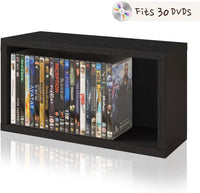 DVD / Game Storage Rack, Black (pre-order ships 6/24)