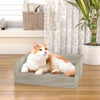 Cat Bed Deluxe (2 side use), Aspen Grey (3 units left!)