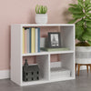 Troika 3-Shelf Bookcase, White
