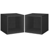 Cube Set of 2 - Black