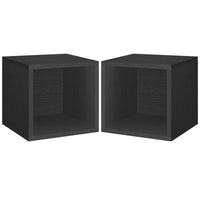 Cube Set of 2 - Black (pre-order ships 8/31)