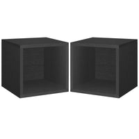 Cube Set of 2 - Black