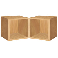 Cube Set of 2 - Natural