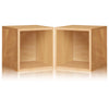 Blox Cube Set of 2 - Natural (pre-order ships 6/10)