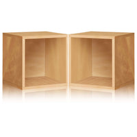 Blox Cube Set of 2 - Natural (pre-order ships 8/31)