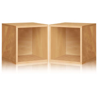 Blox Cube Set of 2 - Natural (pre-order ships 6/24)