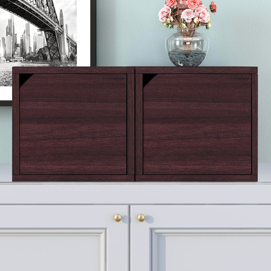 Connect Door Cube Set of 2 - Espresso (pre-order ships 8/31)