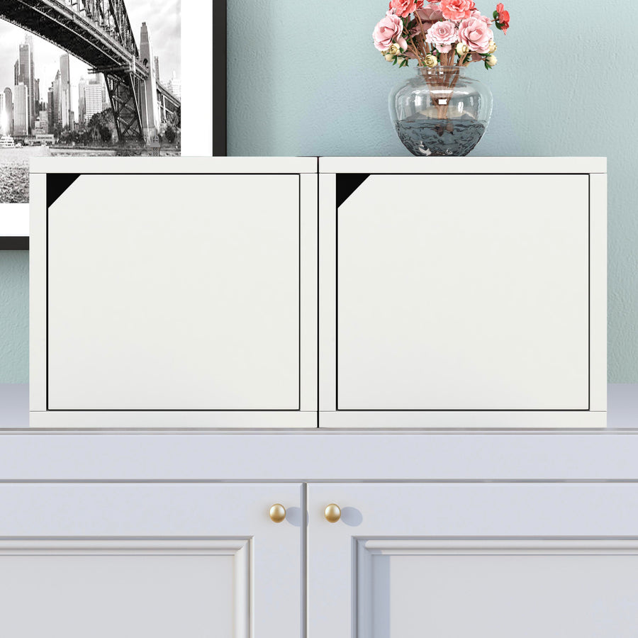 Connect Door Cube Set of 2 - White (pre-order ships 8/31)