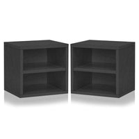 Connect Shelf Cube Set of 2 - Black (pre-order ships 8/31)