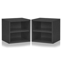 Connect Shelf Cube Set of 2 - Black (pre-order ships 6/30)