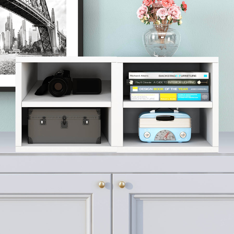 Connect Shelf Cube Set of 2 - White (pre-order ships 8/31)