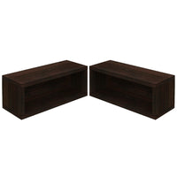 CD Rack Set of 2 - Espresso (pre-order ships 12/9)