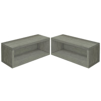 CD Rack Set of 2 - Grey (pre-order ships 8/31)