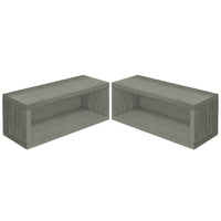 CD Rack Set of 2 - Grey (pre-order ships 6/10)