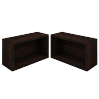 DVD Rack Set of 2 - Espresso (pre-order ships 7/8)