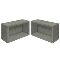 DVD Rack Set of 2 - London Grey (pre-order ships 8/31)