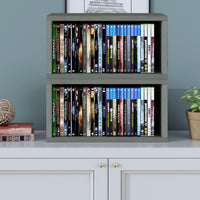 DVD Rack Set of 2 - London Grey