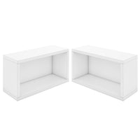 DVD Rack Set of 2 - White (pre-order ships 8/31)