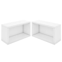 DVD Rack Set of 2 - White (pre-order ships 12/30)