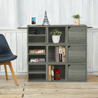 grey bookshelves, grey storage cubes, grey cube storage, grey cubbies, grey cubby storage, grey storage cube, grey cube bookcase, grey stackable storage cubes, grey cube with door