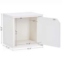 Connect Door Cube Set of 2 - White (pre-order ships 8/31)