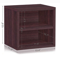 Connect Shelf Cube Set of 2 - Espresso