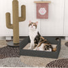 Cat Bed Deluxe (2 side use), Charcoal Black