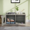 Cat House 2 Hole with 1 Door, Aspen Grey (pre-order ships 7/31)