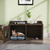 Cat House 2 Hole with 1 Door, Royal Walnut (pre-order ships 7/31)