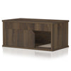 Cat Litter Box One Door Enclosure, Royal Walnut (pre-order ships 7/31)