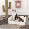Cat Bed Deluxe (2 side use), White