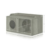 Cat House 2 Hole with 1 Door, London Grey (pre-order ships 7/31)