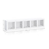 Figures Display Cubby, White