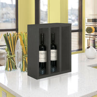 Upright Wine Holder, Charcoal Black