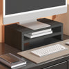 Way Basics 2-Shelf Monitor Riser, Charcoal Black (pre-order ships 7/31)
