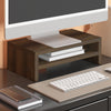Way Basics 2-Shelf Monitor Riser, Royal Walnut (pre-order ships 7/31)