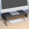 Way Basics Simple Monitor Riser, Charcoal Black