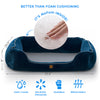 Pup Pup Kitti Heavenly Orthopedic Pet Lounger with NoFom cushion technology Medium, Blue (pre-order ships 8/31)