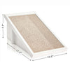 Cat Scratcher Incline, White (pre-order ships 7/31)