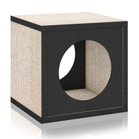 Cat Cube Scratcher, Black