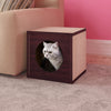 Cat Cube Scratcher, Espresso (pre-order ships 6/30)