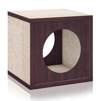 Cat Cube Scratcher, Espresso (pre-order ships 8/31)