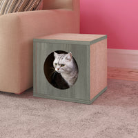 Cat Cube Scratcher, Grey (pre-order ships 6/10)