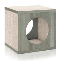 Cat Cube Scratcher, Grey (pre-order ships 7/31)