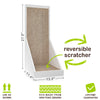 Vertical Cat Scratcher, White (pre-order ships 8/31)
