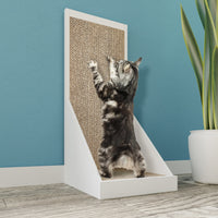 Vertical Cat Scratcher, White (pre-order ships 8/31)