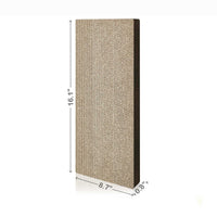 Cat Scratcher Wall Pad, Espresso (pre-order ships 7/31)