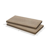 Premium Wall Cat Scratcher 2 Pack with Free Silvervine Catnip, Royal Walnut (pre-order ships 8/31)